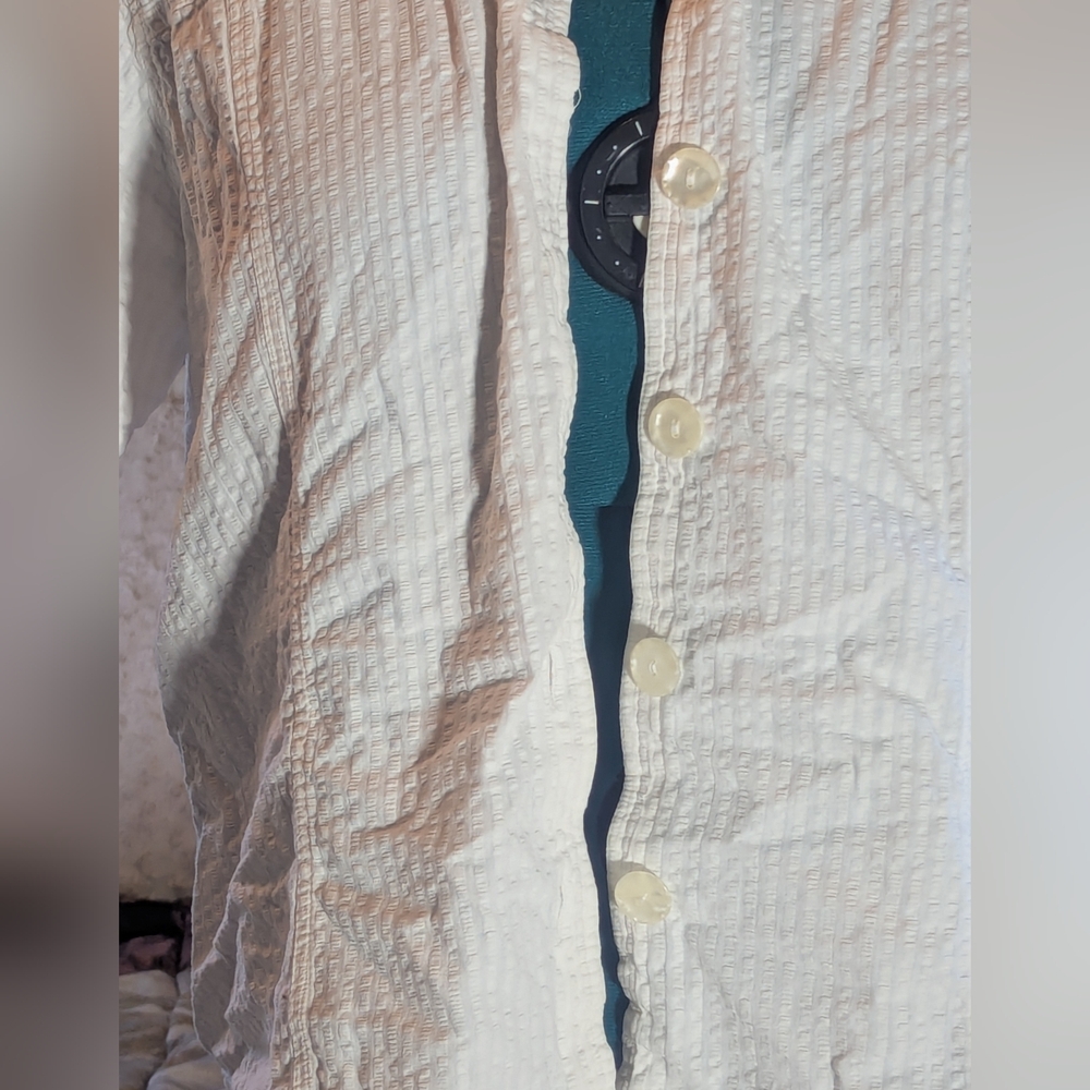 Willow Ridge- White Button Down Top - image 4
